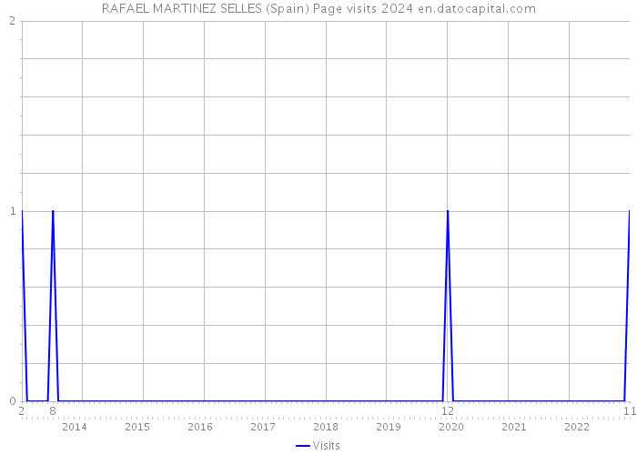 RAFAEL MARTINEZ SELLES (Spain) Page visits 2024 