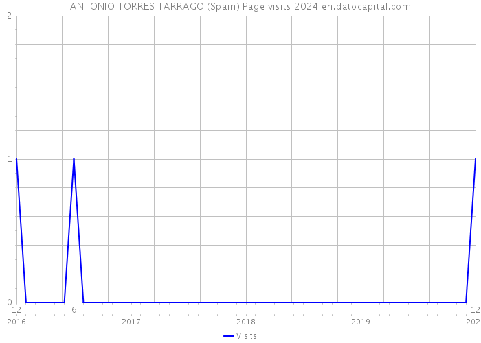 ANTONIO TORRES TARRAGO (Spain) Page visits 2024 