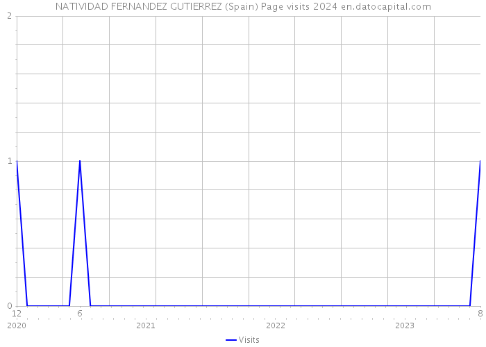 NATIVIDAD FERNANDEZ GUTIERREZ (Spain) Page visits 2024 