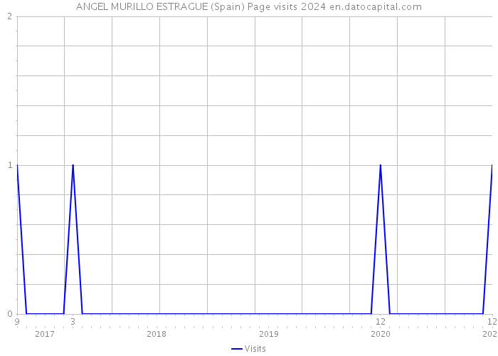 ANGEL MURILLO ESTRAGUE (Spain) Page visits 2024 