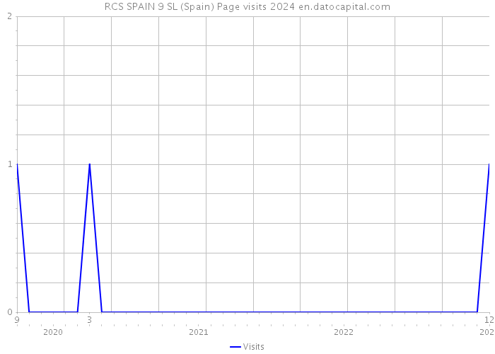 RCS SPAIN 9 SL (Spain) Page visits 2024 