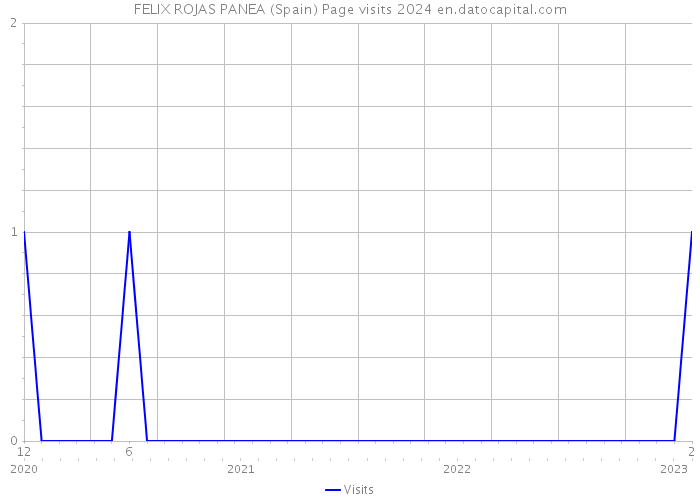 FELIX ROJAS PANEA (Spain) Page visits 2024 