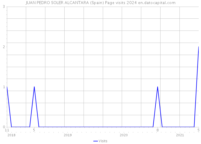 JUAN PEDRO SOLER ALCANTARA (Spain) Page visits 2024 