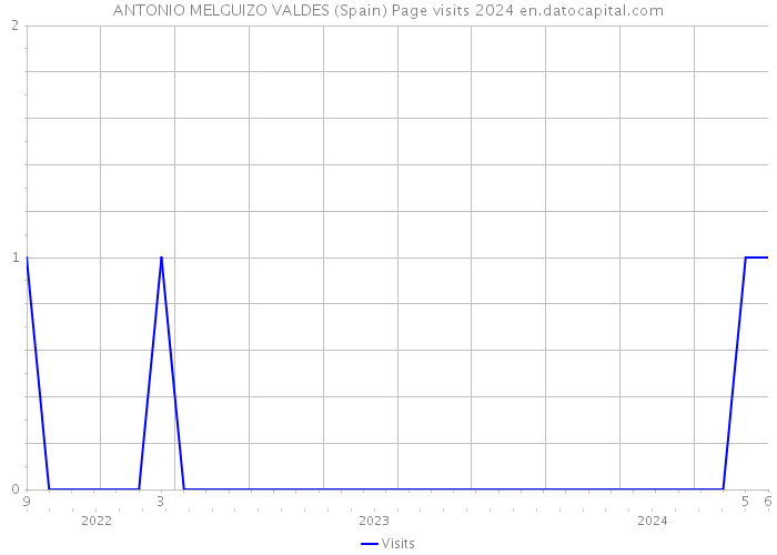 ANTONIO MELGUIZO VALDES (Spain) Page visits 2024 