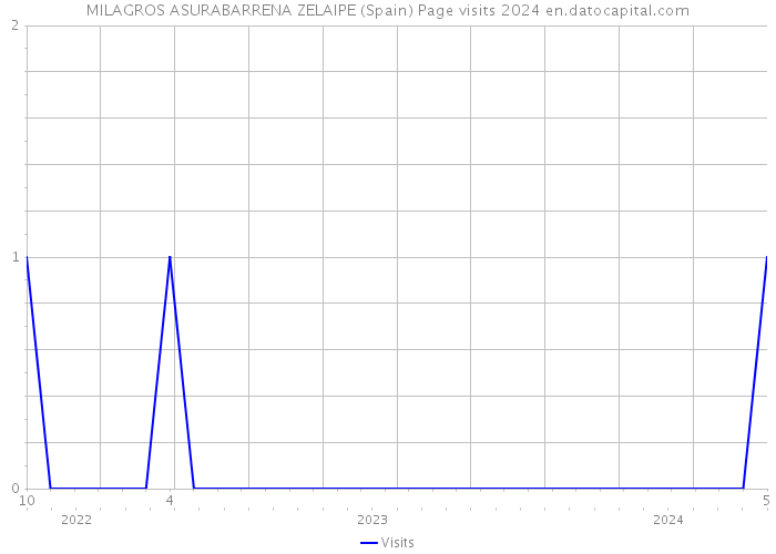 MILAGROS ASURABARRENA ZELAIPE (Spain) Page visits 2024 