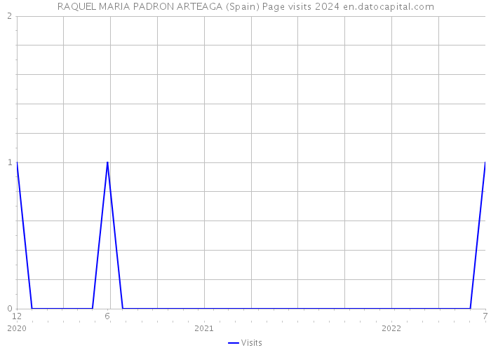 RAQUEL MARIA PADRON ARTEAGA (Spain) Page visits 2024 