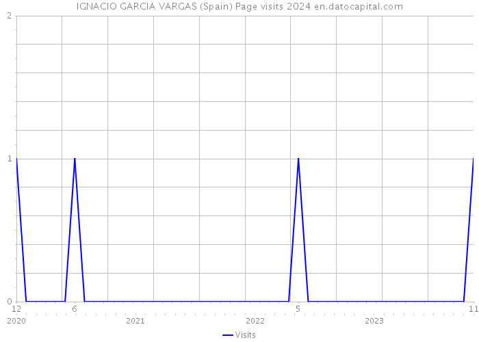 IGNACIO GARCIA VARGAS (Spain) Page visits 2024 