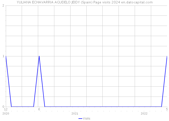 YULIANA ECHAVARRIA AGUDELO JEIDY (Spain) Page visits 2024 