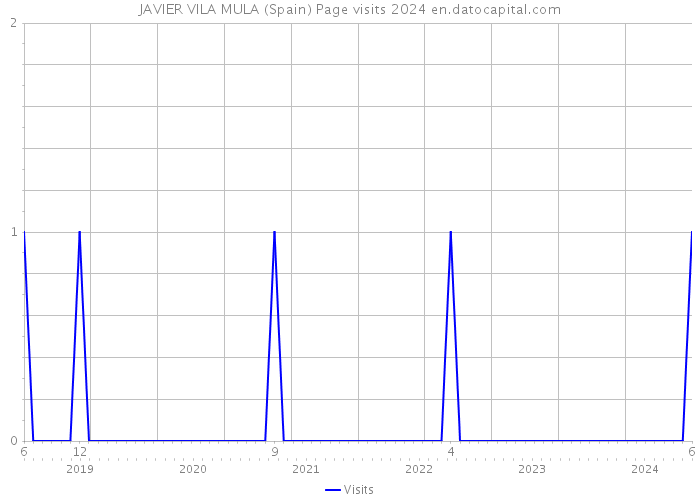 JAVIER VILA MULA (Spain) Page visits 2024 