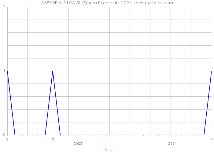 ASESORIA SILGA SL (Spain) Page visits 2024 