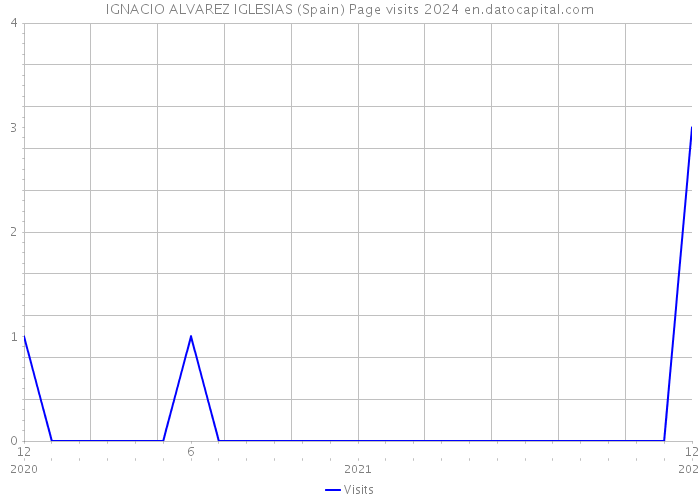 IGNACIO ALVAREZ IGLESIAS (Spain) Page visits 2024 