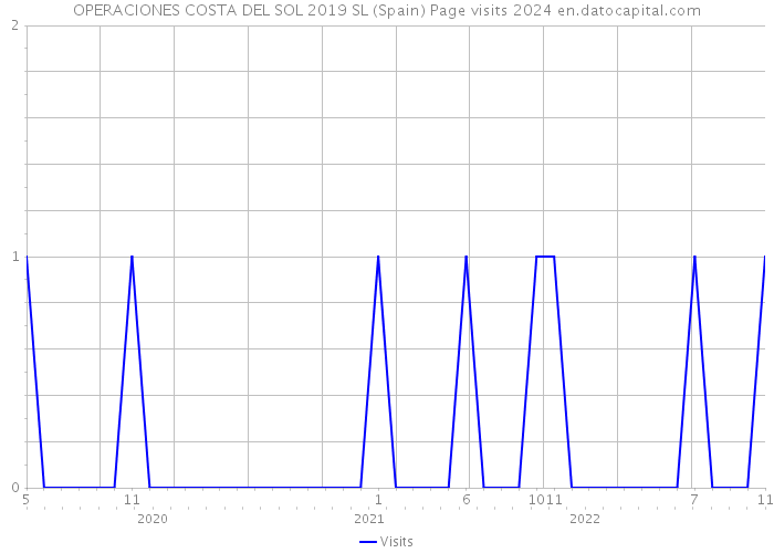 OPERACIONES COSTA DEL SOL 2019 SL (Spain) Page visits 2024 