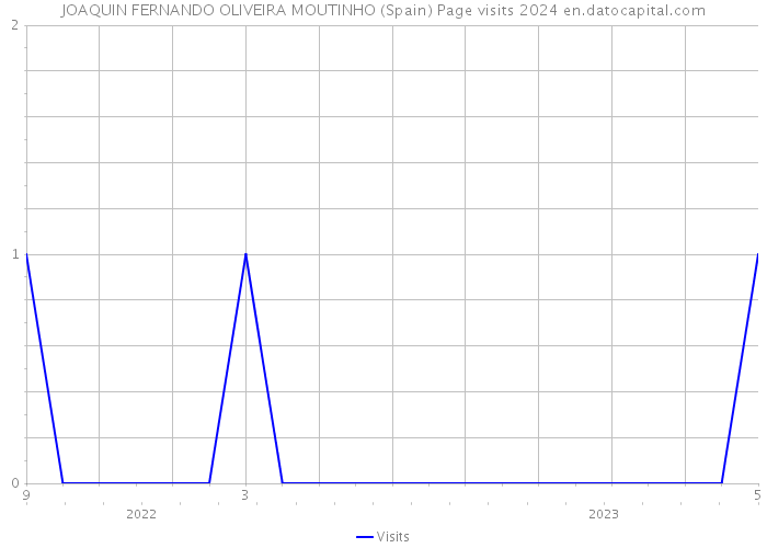 JOAQUIN FERNANDO OLIVEIRA MOUTINHO (Spain) Page visits 2024 