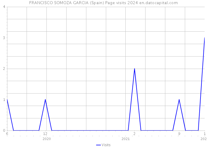 FRANCISCO SOMOZA GARCIA (Spain) Page visits 2024 