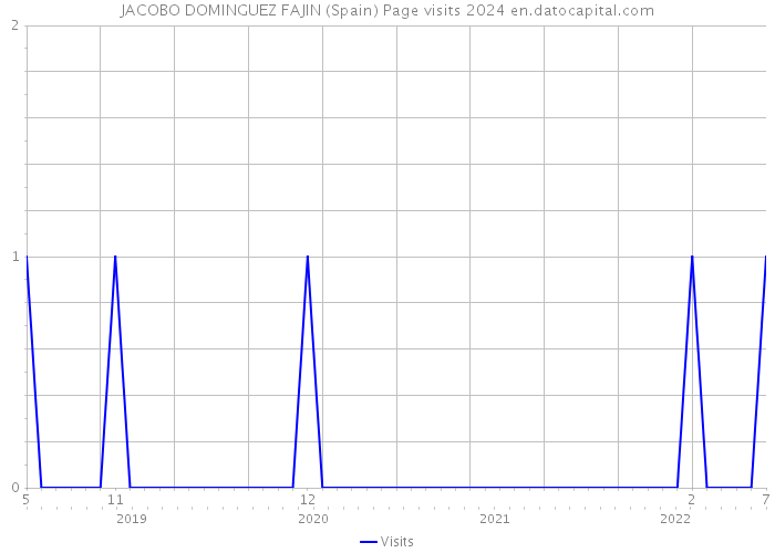 JACOBO DOMINGUEZ FAJIN (Spain) Page visits 2024 