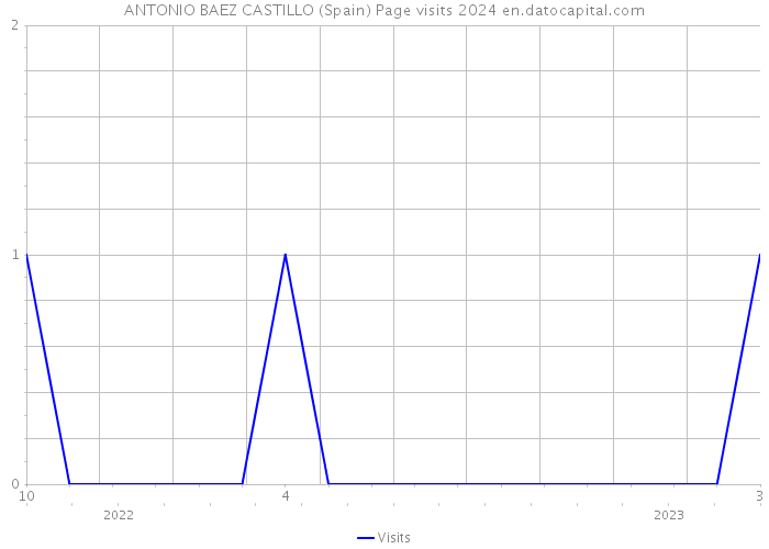 ANTONIO BAEZ CASTILLO (Spain) Page visits 2024 