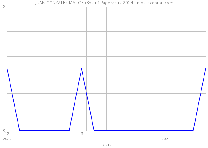JUAN GONZALEZ MATOS (Spain) Page visits 2024 