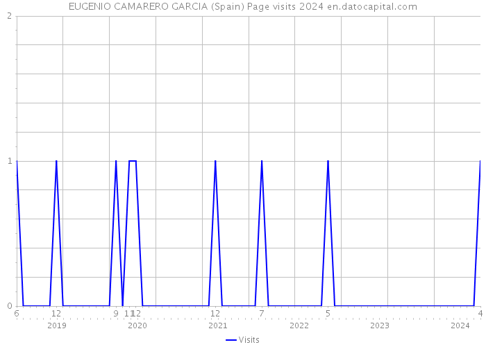 EUGENIO CAMARERO GARCIA (Spain) Page visits 2024 