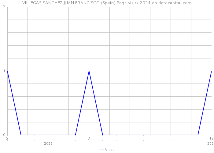 VILLEGAS SANCHEZ JUAN FRANCISCO (Spain) Page visits 2024 