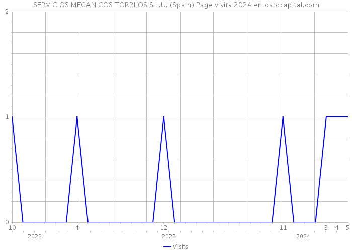 SERVICIOS MECANICOS TORRIJOS S.L.U. (Spain) Page visits 2024 