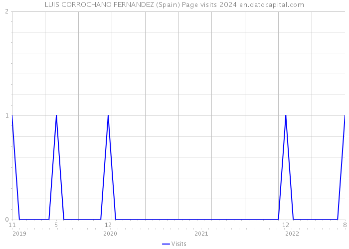 LUIS CORROCHANO FERNANDEZ (Spain) Page visits 2024 