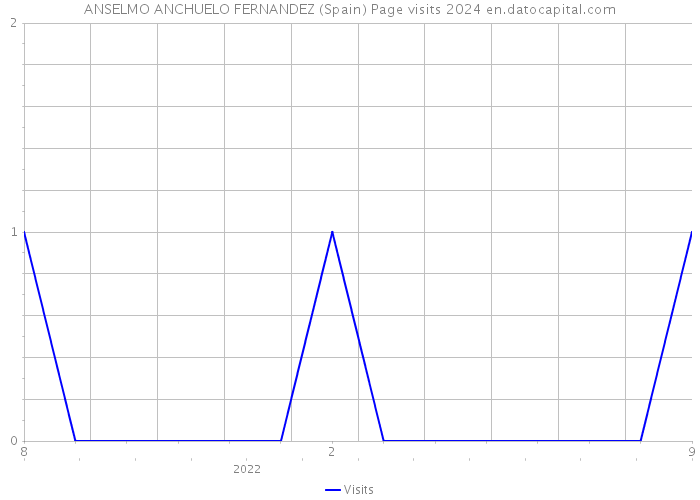 ANSELMO ANCHUELO FERNANDEZ (Spain) Page visits 2024 