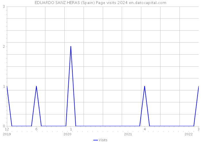 EDUARDO SANZ HERAS (Spain) Page visits 2024 