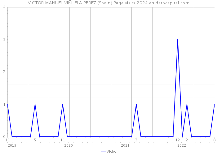 VICTOR MANUEL VIÑUELA PEREZ (Spain) Page visits 2024 
