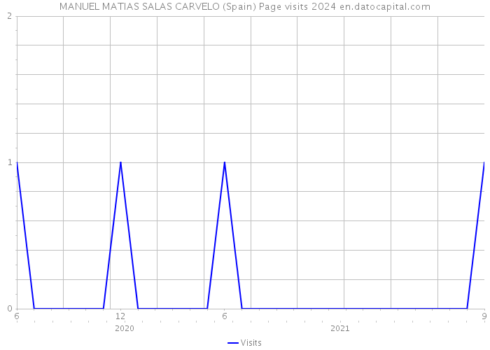 MANUEL MATIAS SALAS CARVELO (Spain) Page visits 2024 