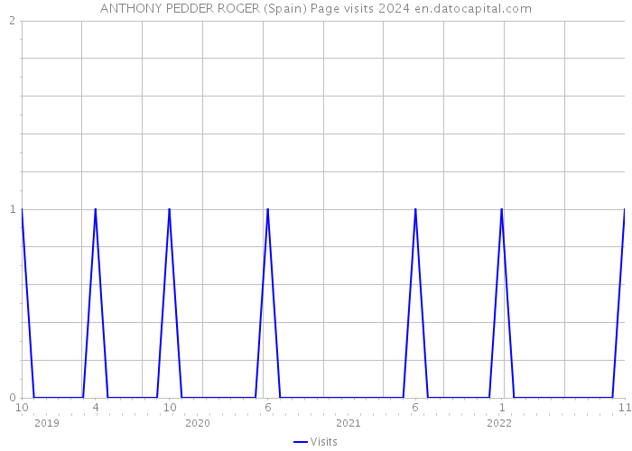 ANTHONY PEDDER ROGER (Spain) Page visits 2024 