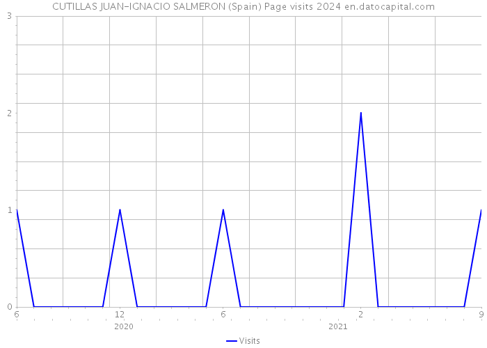 CUTILLAS JUAN-IGNACIO SALMERON (Spain) Page visits 2024 