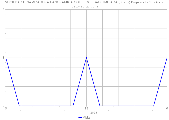 SOCIEDAD DINAMIZADORA PANORAMICA GOLF SOCIEDAD LIMITADA (Spain) Page visits 2024 
