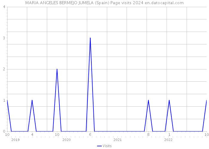 MARIA ANGELES BERMEJO JUMELA (Spain) Page visits 2024 