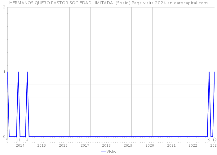 HERMANOS QUERO PASTOR SOCIEDAD LIMITADA. (Spain) Page visits 2024 