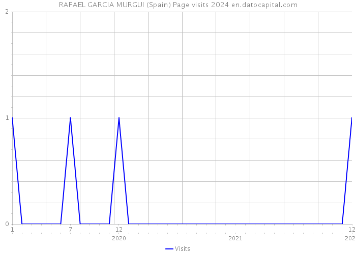 RAFAEL GARCIA MURGUI (Spain) Page visits 2024 