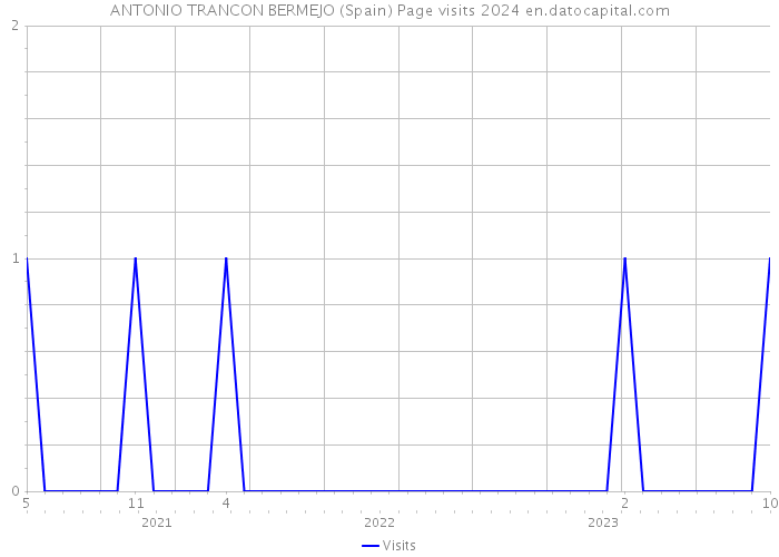 ANTONIO TRANCON BERMEJO (Spain) Page visits 2024 