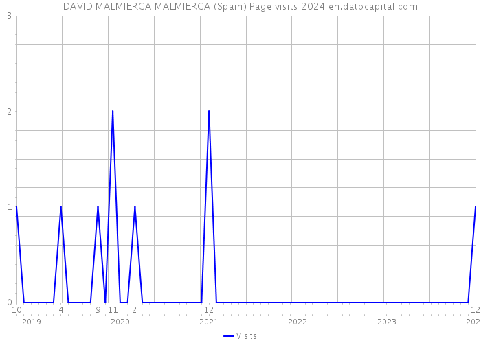 DAVID MALMIERCA MALMIERCA (Spain) Page visits 2024 