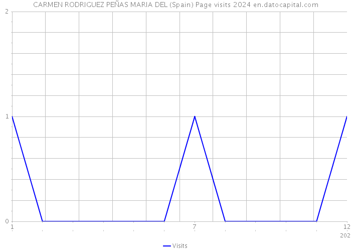 CARMEN RODRIGUEZ PEÑAS MARIA DEL (Spain) Page visits 2024 