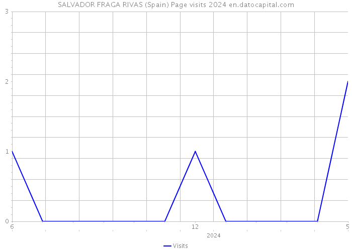 SALVADOR FRAGA RIVAS (Spain) Page visits 2024 