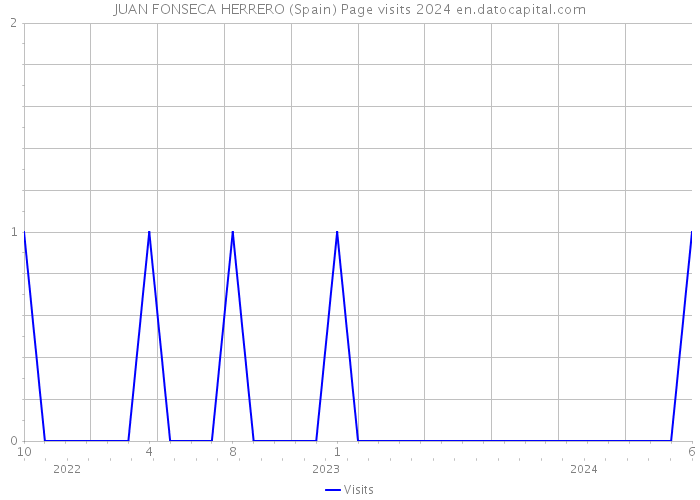 JUAN FONSECA HERRERO (Spain) Page visits 2024 