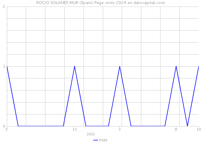 ROCIO SOLANES MUR (Spain) Page visits 2024 
