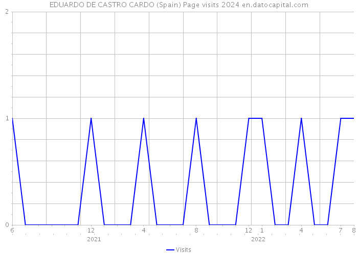 EDUARDO DE CASTRO CARDO (Spain) Page visits 2024 