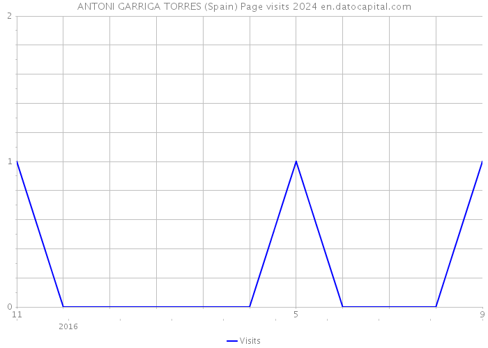 ANTONI GARRIGA TORRES (Spain) Page visits 2024 