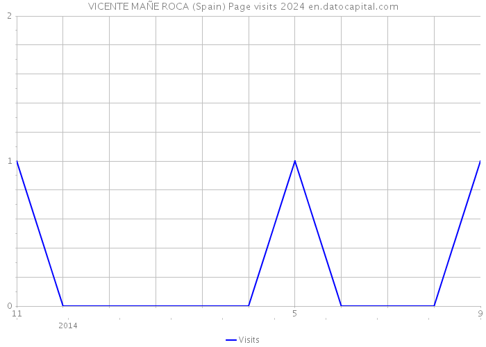 VICENTE MAÑE ROCA (Spain) Page visits 2024 