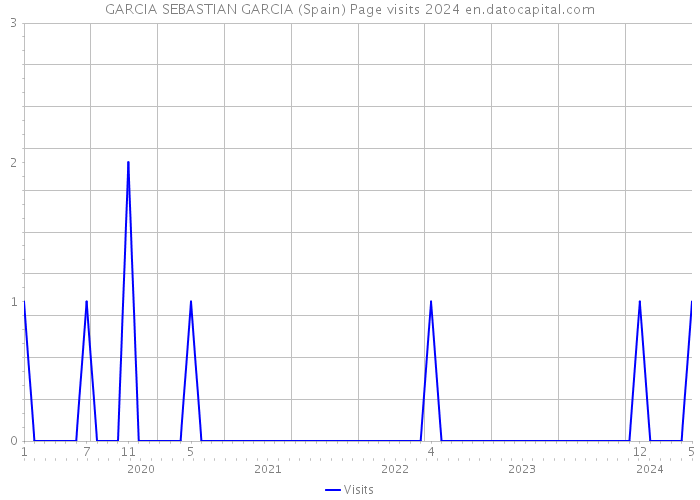 GARCIA SEBASTIAN GARCIA (Spain) Page visits 2024 
