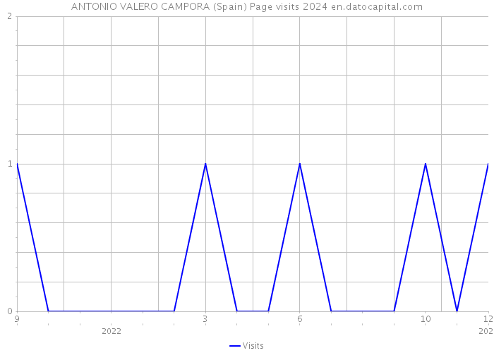ANTONIO VALERO CAMPORA (Spain) Page visits 2024 