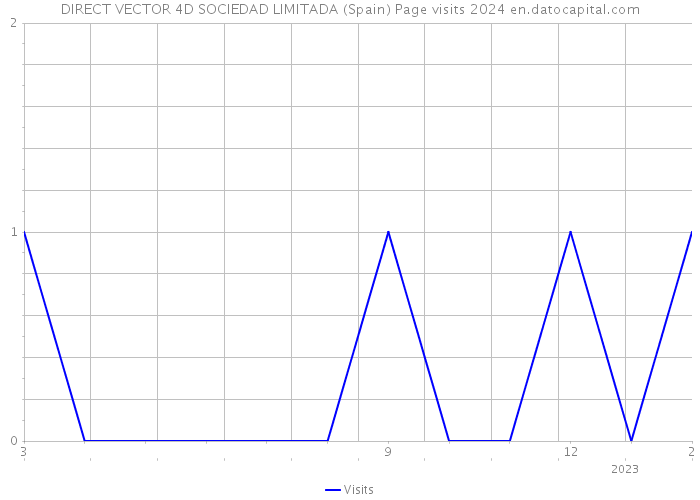 DIRECT VECTOR 4D SOCIEDAD LIMITADA (Spain) Page visits 2024 