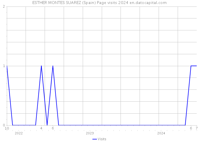 ESTHER MONTES SUAREZ (Spain) Page visits 2024 