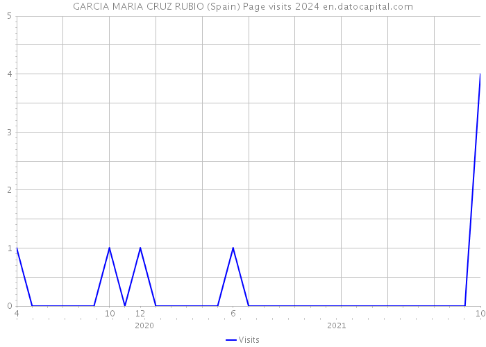 GARCIA MARIA CRUZ RUBIO (Spain) Page visits 2024 