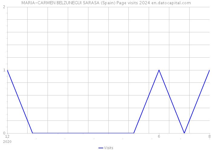 MARIA-CARMEN BELZUNEGUI SARASA (Spain) Page visits 2024 